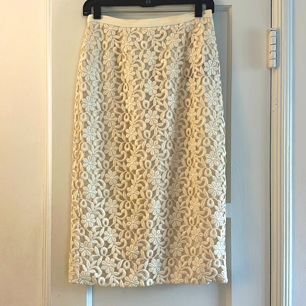 Burberry Lace Skirt